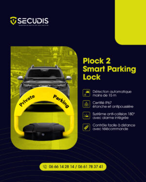 Plock 2 – Smart Parking Lock télécommandé | SECUDIS