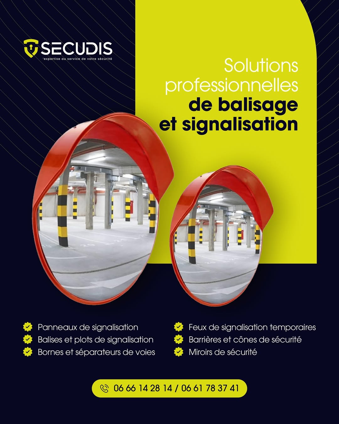 Solutions Professionnelles de Balisage et Signalisation – SECUDIS – Image 2