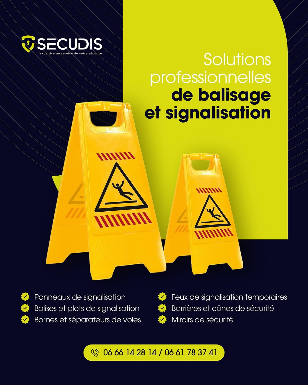 Solutions Professionnelles de Balisage et Signalisation – SECUDIS – Image 3