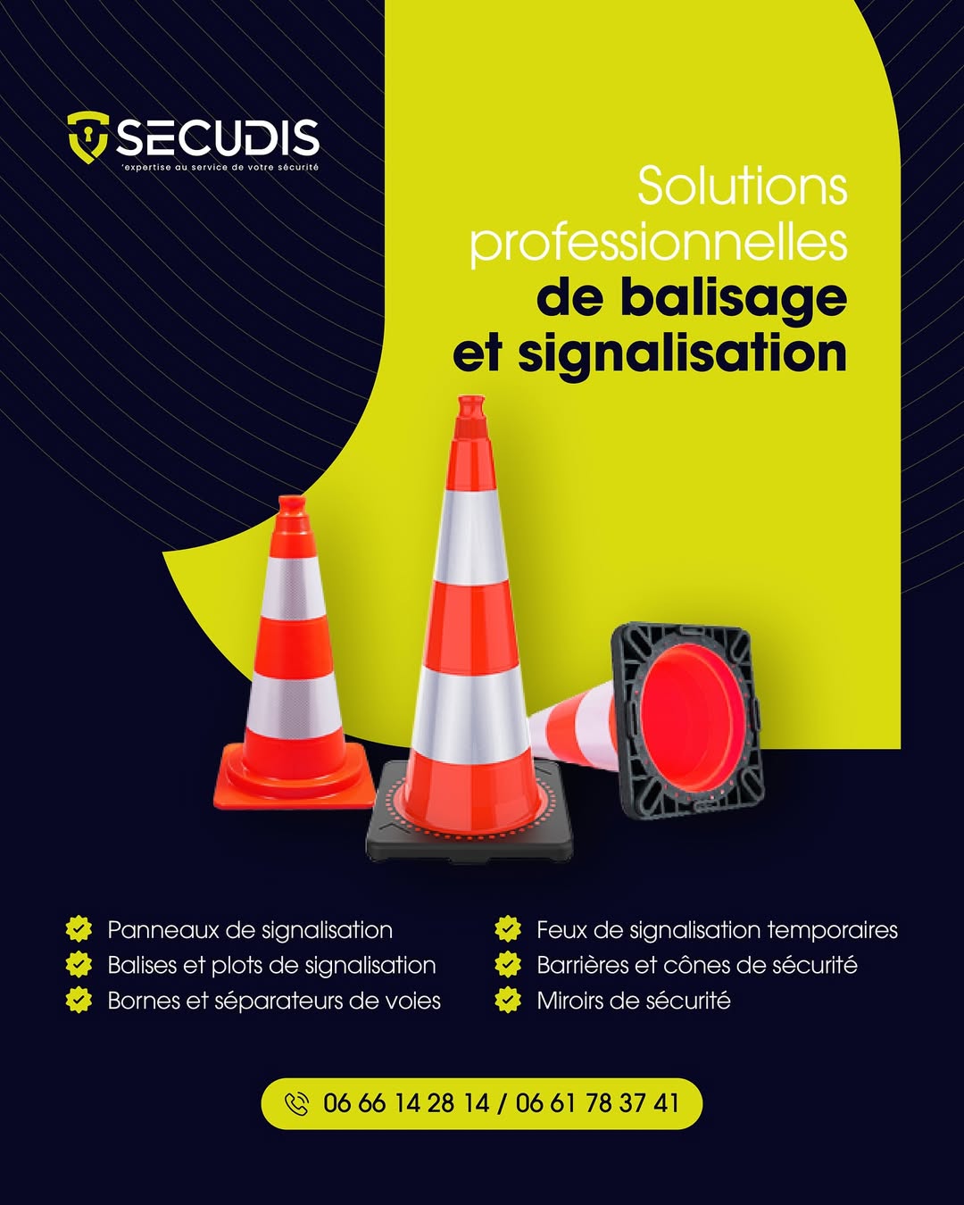 Solutions Professionnelles de Balisage et Signalisation – SECUDIS – Image 4