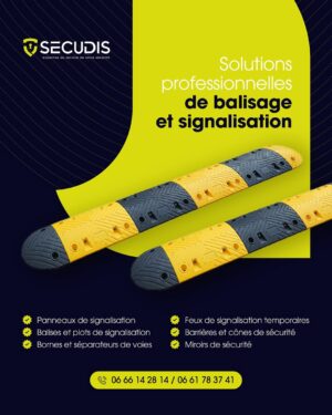 Solutions Professionnelles de Balisage et Signalisation – SECUDIS