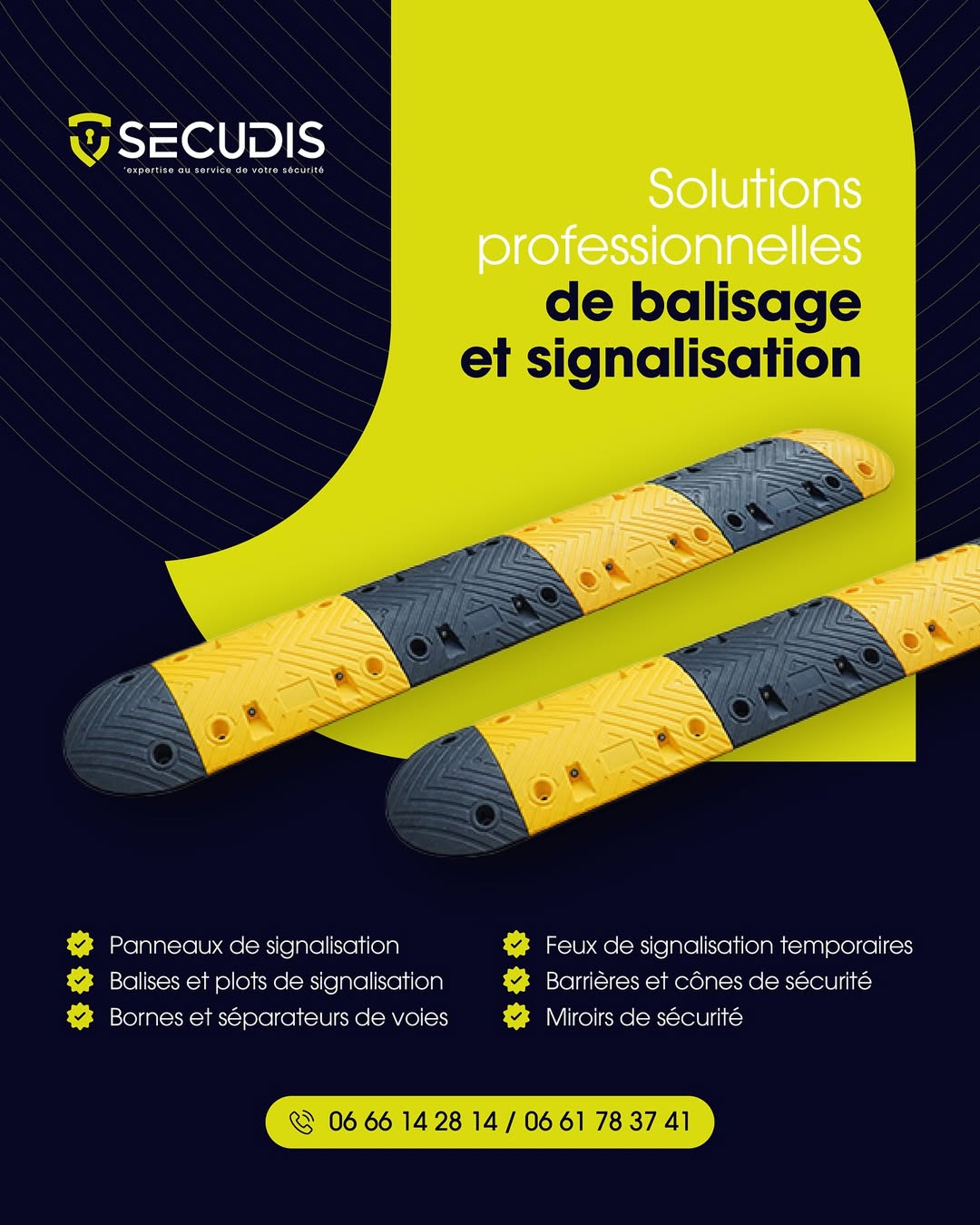 Solutions Professionnelles de Balisage et Signalisation – SECUDIS